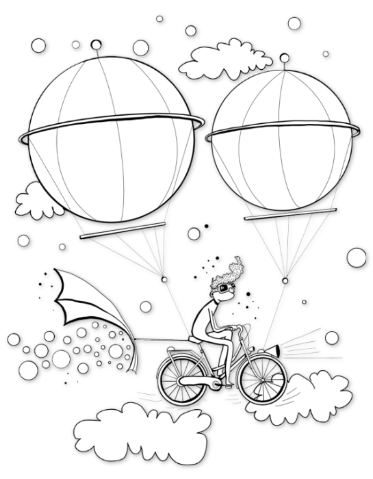 Encouraging-Narratives_Coloring-Pages_home_whimsy_man-bike-clouds Encouraging-Narratives_Coloring-Pages_home_whimsy_man-bike-clouds