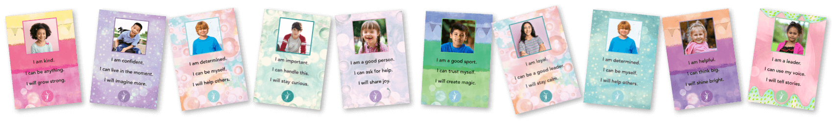 Encouraging Narratives home slider Affirmations covers