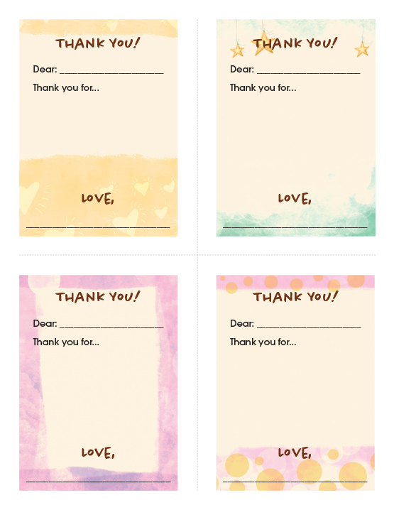 Thank You Card
