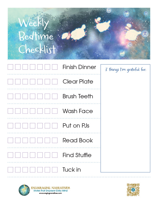 Weekly Bedtime Checklist
